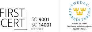 Iso certifikat 9001 och 14001